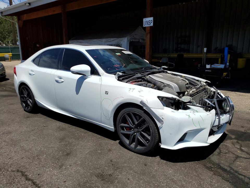 2014 Lexus Is VIN JTHCE1D28E5000871 COPART salvage auction — FRONT END, Co - Public - Salvage Title, sold $3,600 on 2026-07-09 (photo 4)