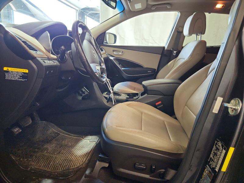 2018 Hyundai Santa fe VIN 5XYZU3LB4JG508106 COPART salvage auction — FRONT END, Pa - Certificate Of Salvage, sold $2,200 on 2026-07-23 (photo 7)