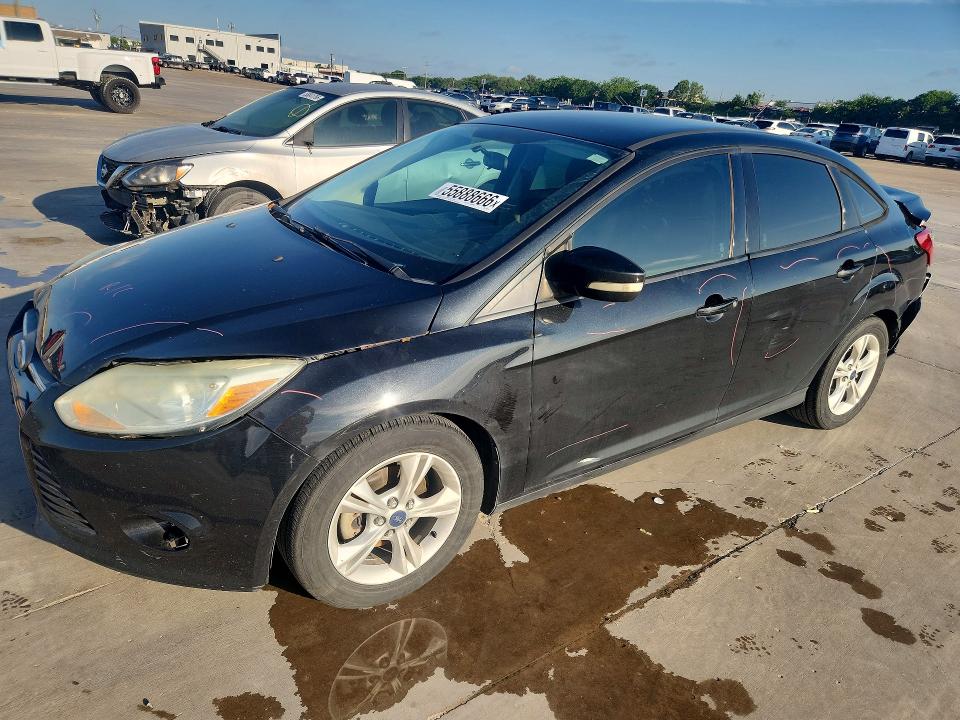2014 Ford Focus VIN 1FADP3F29EL460518 — COPART salvage auction photo