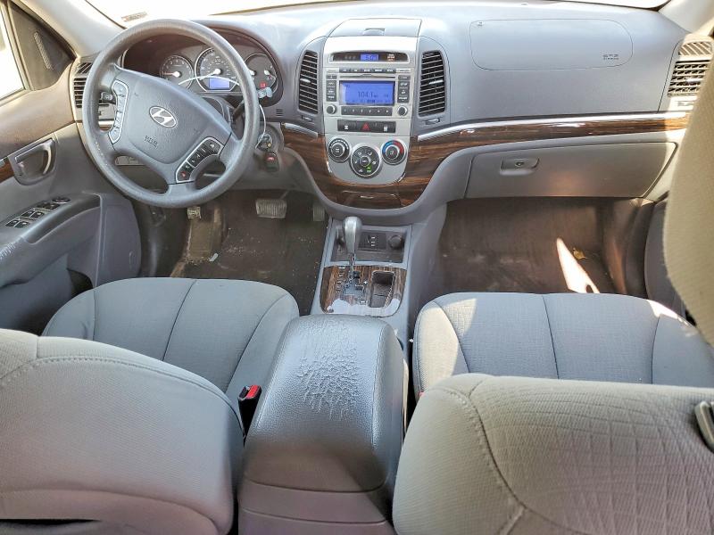 2011 Hyundai Santa fe VIN 5XYZG3AB8BG068726 COPART salvage auction — FRONT END, Mo - Salvage Certificate Of Title, sold $825 on 2026-07-14 (photo 8)