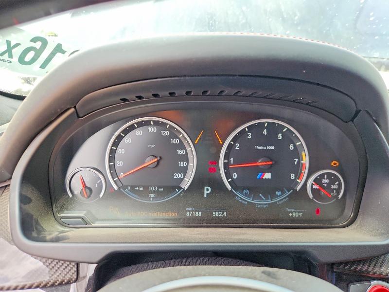 2016 BMW X5 VIN 5YMKT6C5XG0R78436 COPART salvage auction — FRONT END, Il - Salvage Certificate, sold $3,700 on 2026-07-28 (photo 9)