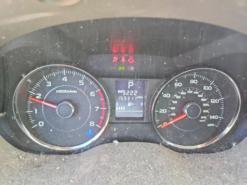 2015 Subaru Forester VIN JF2SJAUC5FH413964 COPART salvage auction — FRONT END, Wi - Junked Vehicle Bill Of Sale, sold $400 on 2026-07-07 (photo 9)