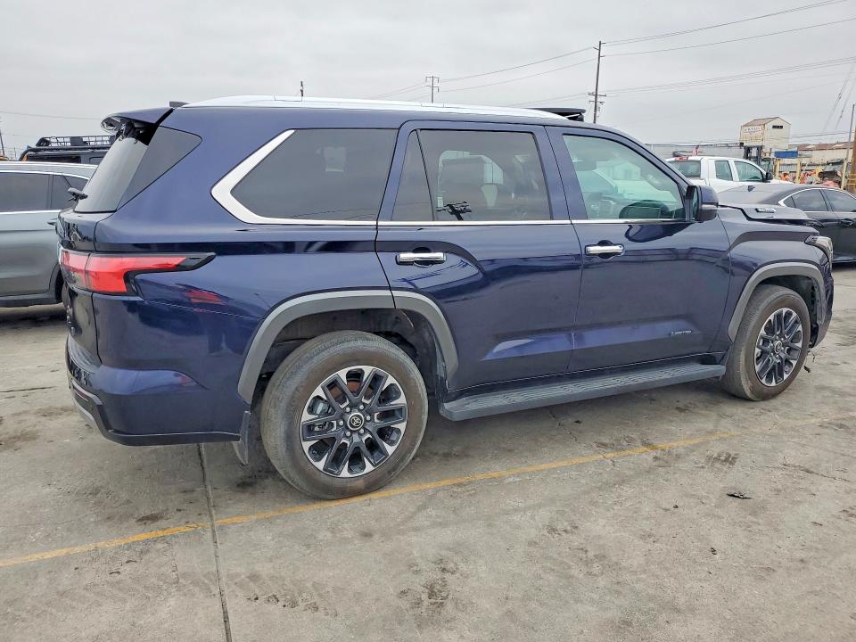 2024 Toyota Sequoia VIN 7SVAAABA4RX042694 COPART salvage auction — FRONT END, Nv - Dis/Dlr/Exp Only Salvage Title, sold $29,250 on 2026-07-08 (photo 3)