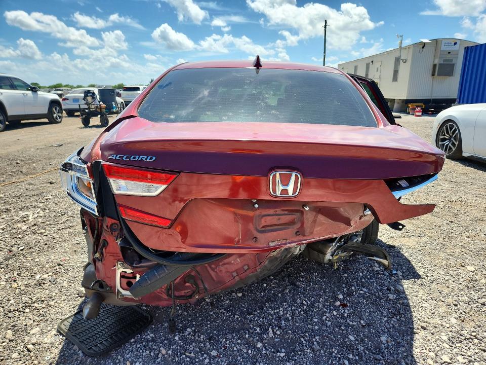 2018 Honda Accord VIN 1HGCV1F53JA043980 COPART salvage auction — REAR END, Fl - Certificate Of Title, sold $1,000 on 2026-07-09 (photo 6)