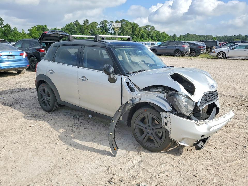 2014 Mini VIN WMWZC3C52EWP29223 COPART salvage auction — FRONT END, Tx - Salvage Vehicle Title, sold $150 on 2026-07-24 (photo 4)