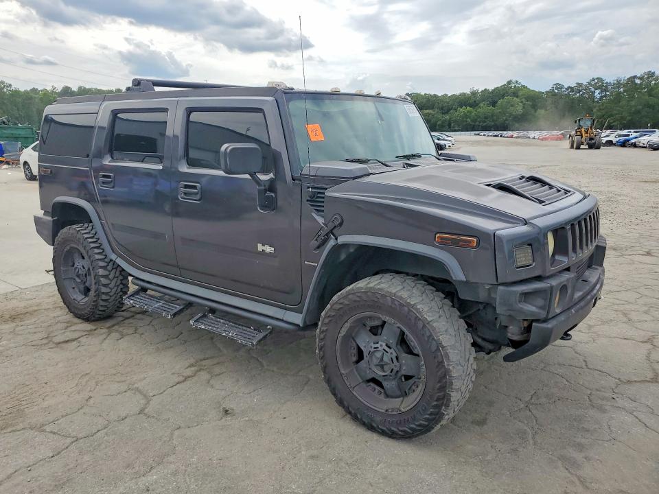 2005 Hummer H2 VIN 5GRGN23U25H100375 COPART salvage auction — WATER/FLOOD, GA - CERT OF TITLE-FLOOD SALVAGE, sold $2,800 on 2026-07-09 (photo 4)