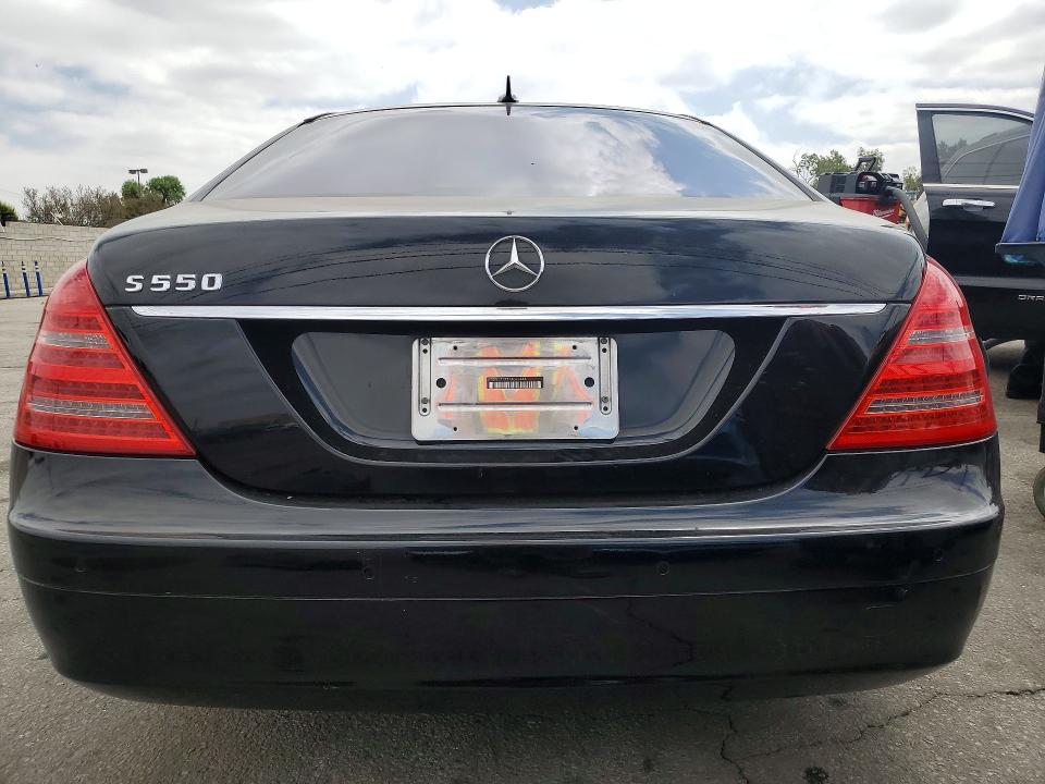 2007 Mercedes-benz S class VIN WDDNG71X27A097444 COPART salvage auction — FRONT END, CA - SALVAGE CERTIFICATE, sold $500 on 2026-07-20 (photo 6)