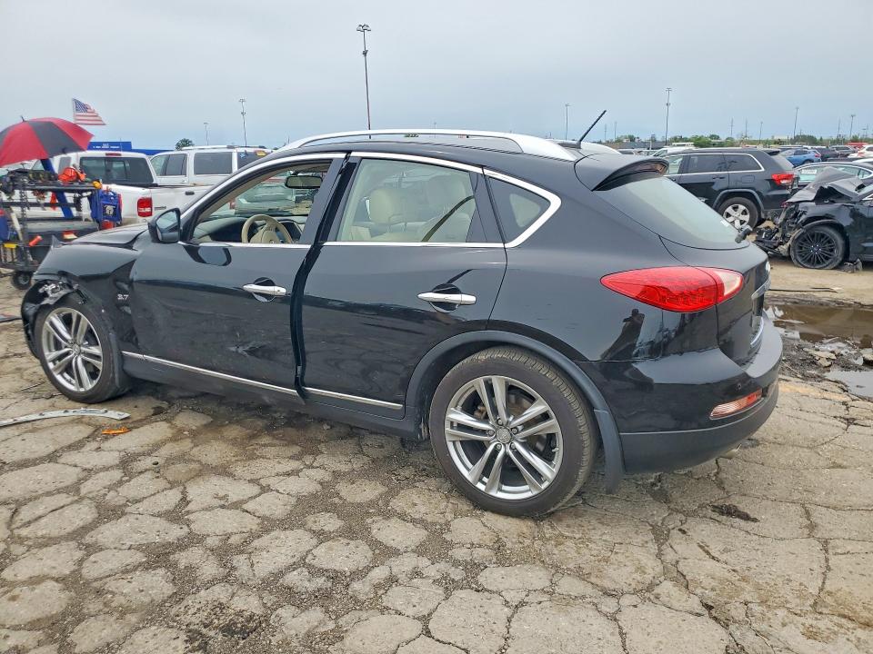 2015 Infiniti Qx50 VIN JN1BJ0HR2FM774103 COPART salvage auction — FRONT END, MI - CERTIFICATE OF TITLE, sold $700 on 2026-07-31 (photo 2)