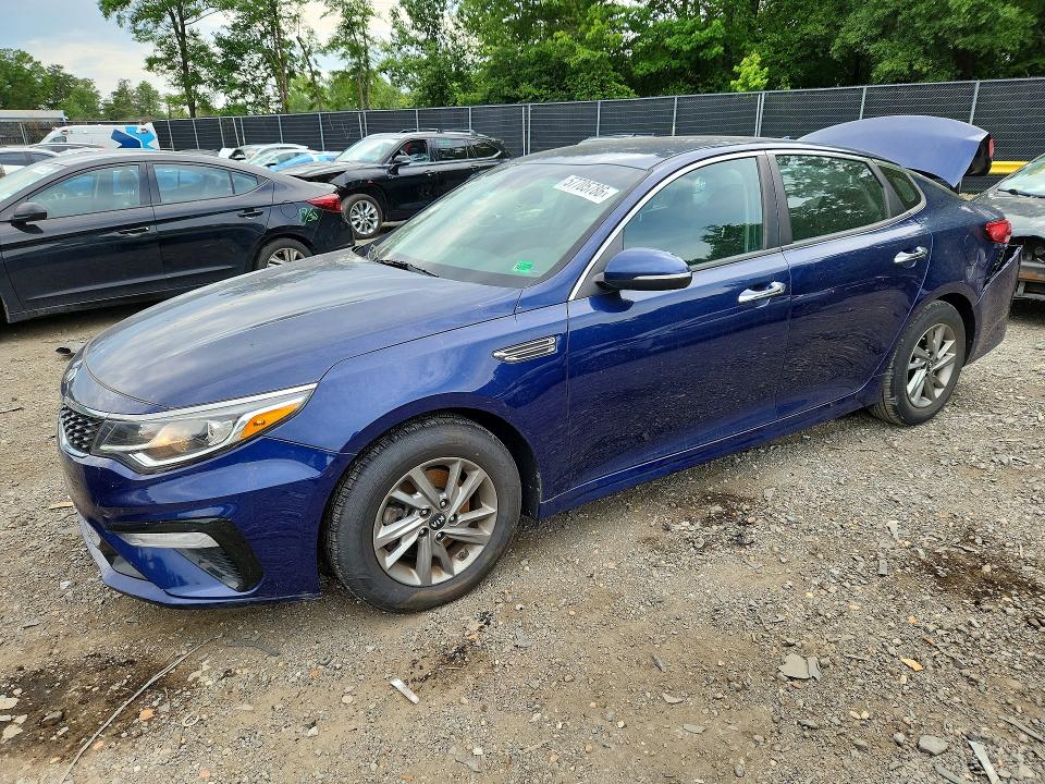 2019 Kia Optima VIN 5XXGT4L30KG297131 COPART salvage auction — REAR END, MD - CERT OF SALVAGE > 75% DAMAGE, sold $2,350 on 2026-07-24 (photo 1)