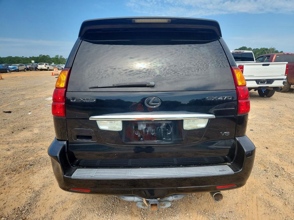 2006 Lexus Gx VIN JTJBT20XX60122718 COPART salvage auction — WATER/FLOOD, Al - Cert Of Title-Flood Salvage, sold $925 on 2026-07-14 (photo 6)