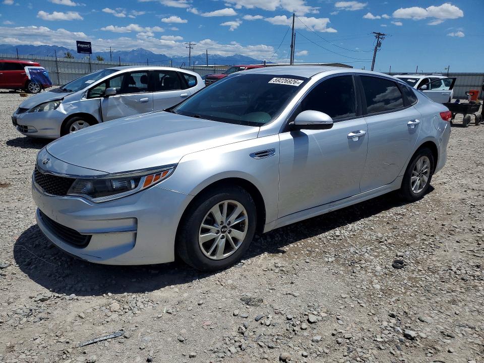2016 Kia Optima VIN 5XXGT4L39GG088641 COPART salvage auction — SIDE, Ut - Certificate Of Title, sold $1,550 on 2026-07-10 (photo 1)