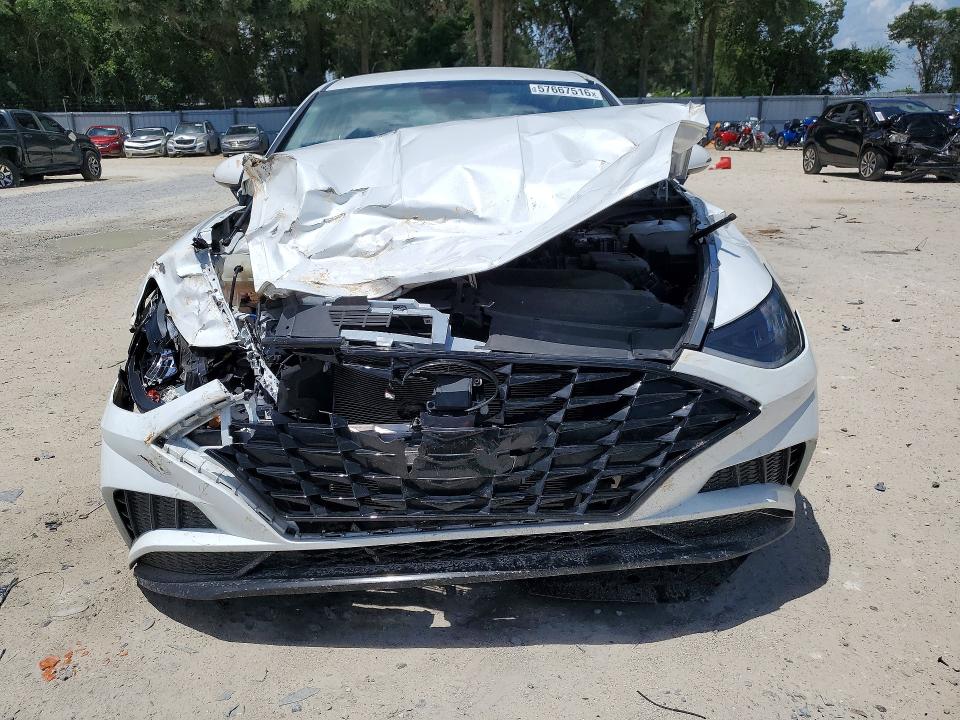 2021 Hyundai Sonata VIN 5NPEL4JAXMH110381 COPART salvage auction — FRONT END, Fl - Cert Of Title Slvg Rebuildable, sold $1,800 on 2026-07-07 (photo 5)
