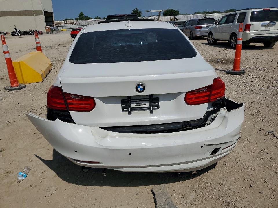 2015 BMW 3er VIN WBA3B1G58FNT64674 COPART salvage auction — FRONT END, Mo - Salvage Certificate Of Title, sold $90 on 2026-07-28 (photo 6)