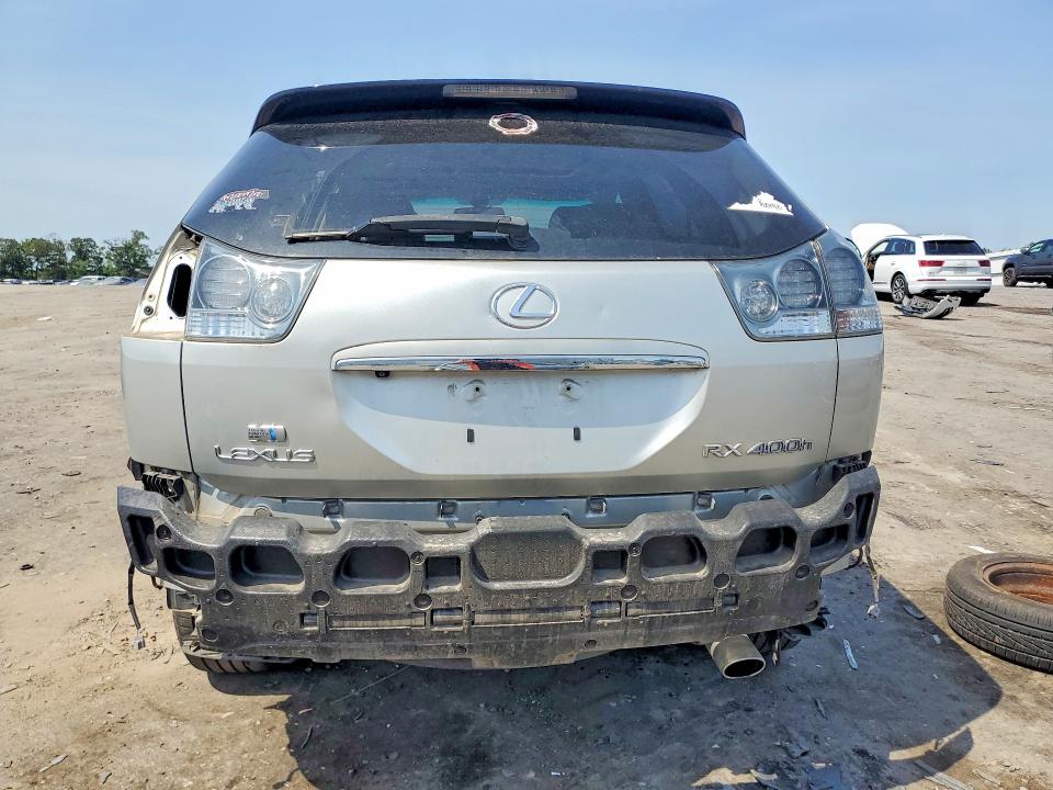 2007 Lexus Rx 400h VIN JTJHW31U872033666 COPART salvage auction — SIDE, VA - CERT OF TITLE - SALVAGE, sold $800 on 2026-07-15 (photo 6)