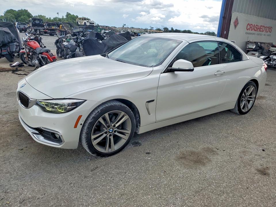 2018 BMW 4er VIN WBA4Z3C56JEC48435 COPART salvage auction — SIDE, Fl - Cert Of Title Slvg Rebuildable, sold $12,000 on 2026-07-10 (photo 1)