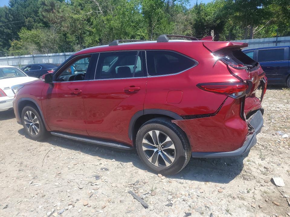 2022 Toyota VIN 5TDGARAH2NS513405 COPART salvage auction — REAR END, Va - Cert Of Title - Salvage, sold $175 on 2026-07-21 (photo 2)