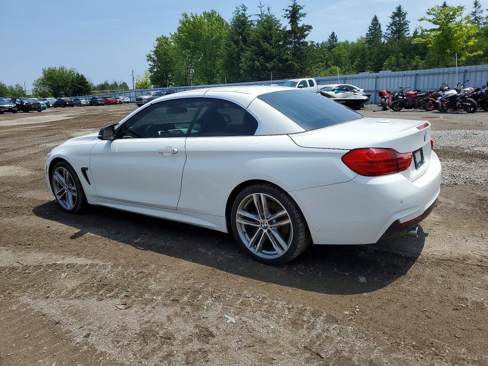 2015 BMW 4 series VIN WBA3T7C59FPW79221 COPART salvage auction — MINOR DENT/SCRATCHES, ON - PERMIT REBUILT - FIT (P), sold $6,600 on 2026-08-18 (photo 2)