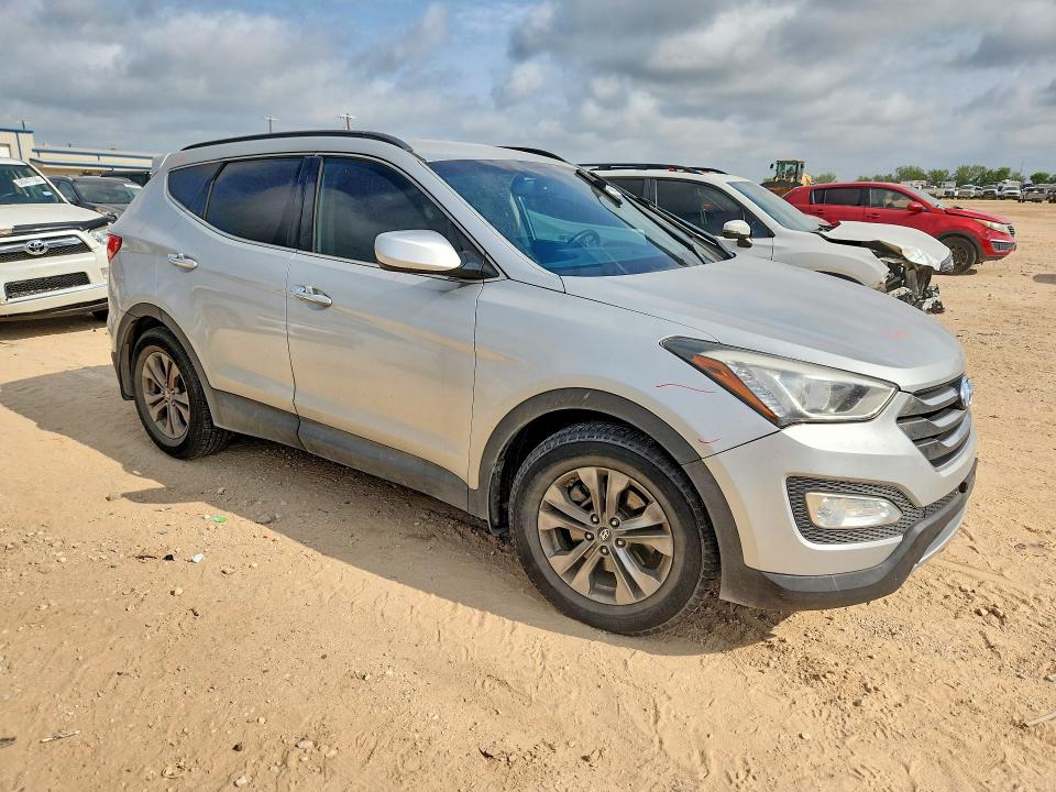 2013 Hyundai VIN 5XYZU3LB2DG037786 COPART salvage auction — FRONT END, Tx - Salvage Vehicle Title, sold $1,550 on 2026-07-30 (photo 4)