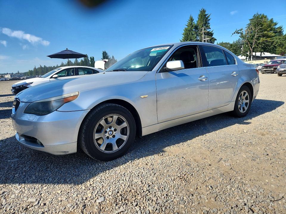 2004 BMW 5 series VIN WBANA53564B854036 COPART salvage auction — FRONT END, Wa - Bill Of Sale, sold $225 on 2026-07-07 (photo 1)