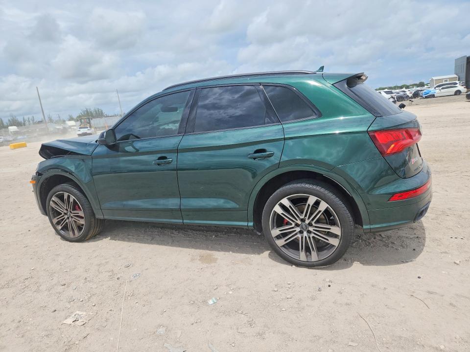 2020 Audi Sq5 VIN WA1C4AFY9L2078896 COPART salvage auction — FRONT END, Fl - Certificate Of Destruction, sold $3,550 on 2026-07-21 (photo 2)