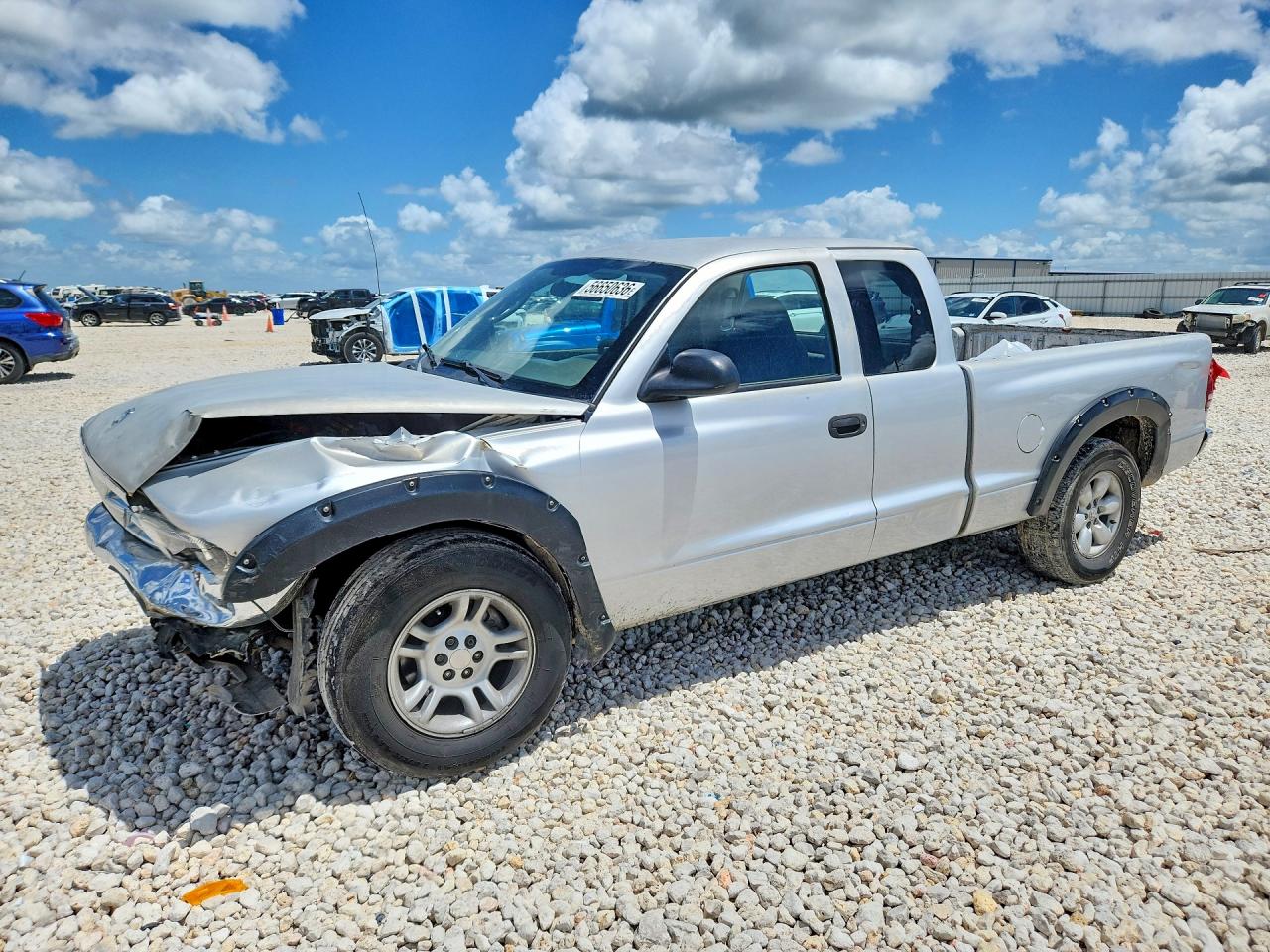 2003 Dodge Dakota VIN 1D7HL42X83S126469 COPART salvage auction — Front End, TX - SALVAGE VEHICLE TITLE, sold $125 on 2026-07-09 (photo 1)