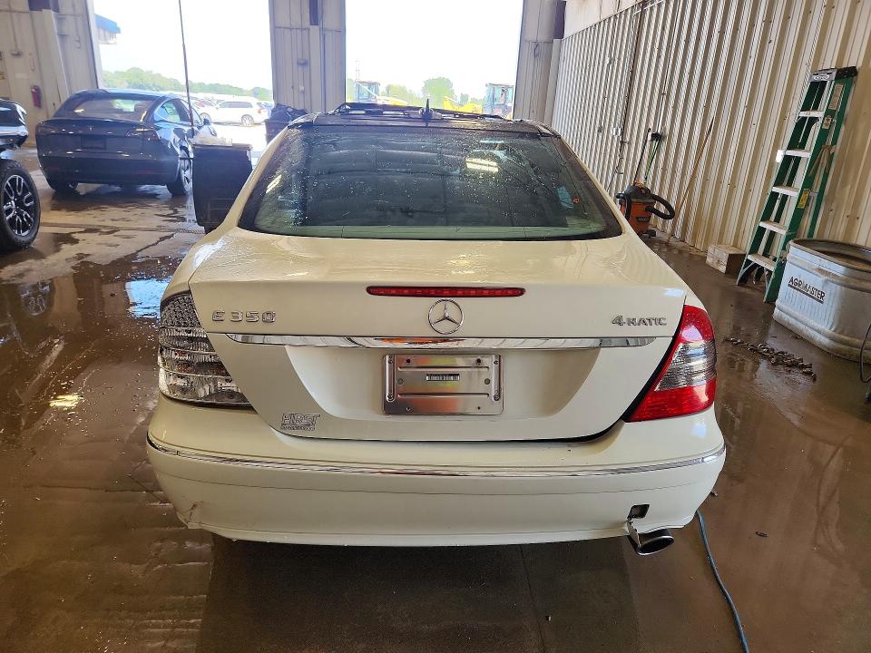 2007 Mercedes-benz E-class VIN WDBUF87X37B155060 COPART salvage auction — ROLLOVER, WI - JUNKED VEHICLE BILL OF SALE, sold $325 on 2026-07-20 (photo 6)
