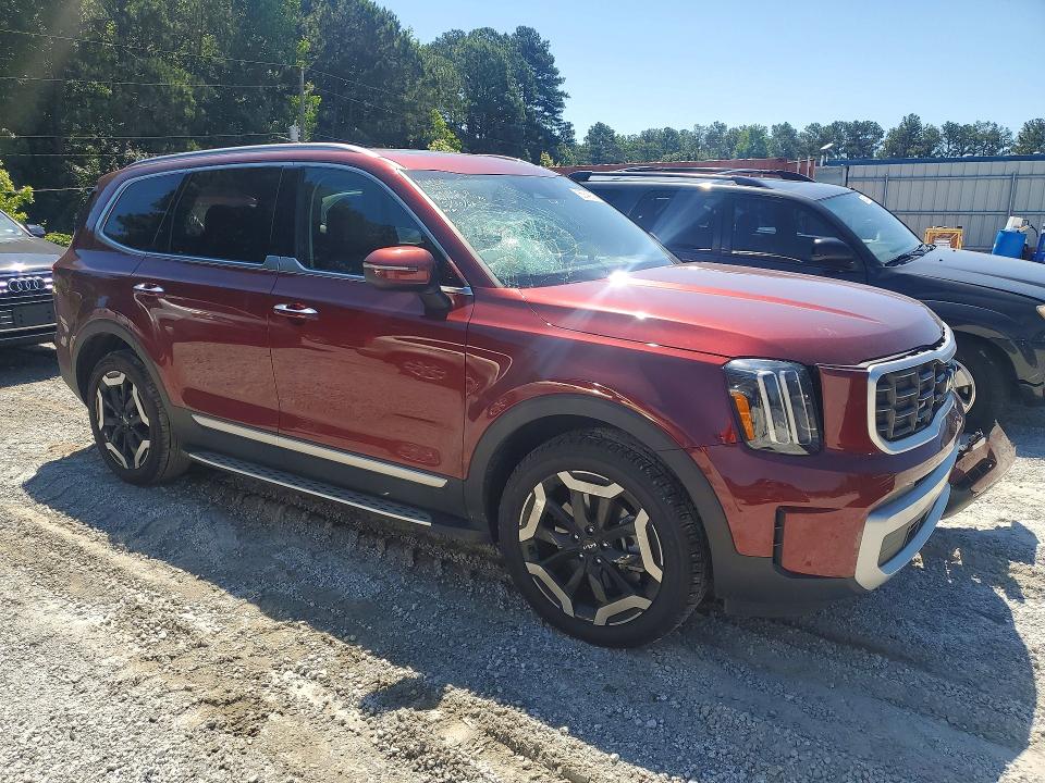 2024 Kia Telluride VIN 5XYP64GC8RG464102 COPART salvage auction — FRONT END, Ga - Cert Of Title-Salvage, sold $175 on 2026-07-27 (photo 4)