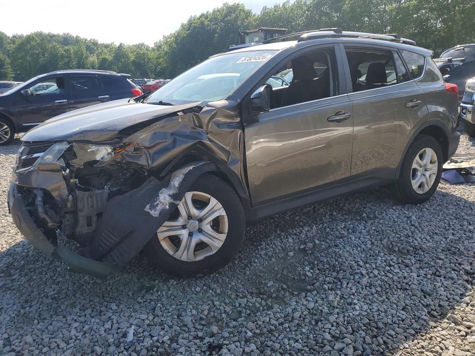 2014 Toyota Rav4 VIN JTMBFREV9ED084710 COPART salvage auction — FRONT END, MA - CERT OF TITLE-RECONSTRCTD COLL, sold $3,550 on 2026-07-22 (photo 1)