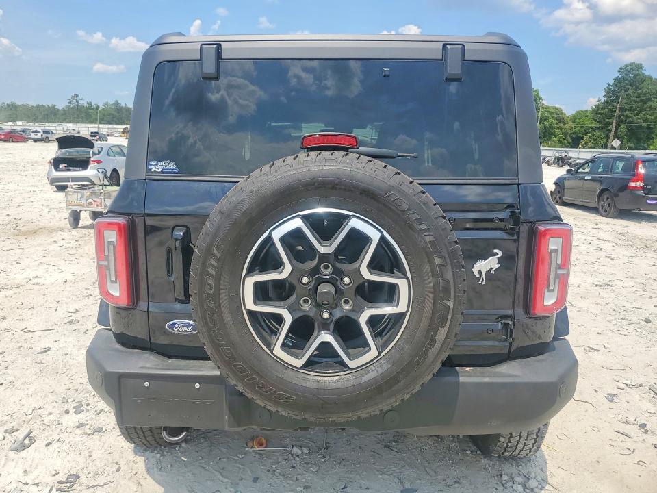 2025 Ford Bronco VIN 1FMDE8BH7SLB62080 COPART salvage auction — FRONT END, Ga - Cert Of Title-Salvage, sold $16,300 on 2026-07-29 (photo 6)