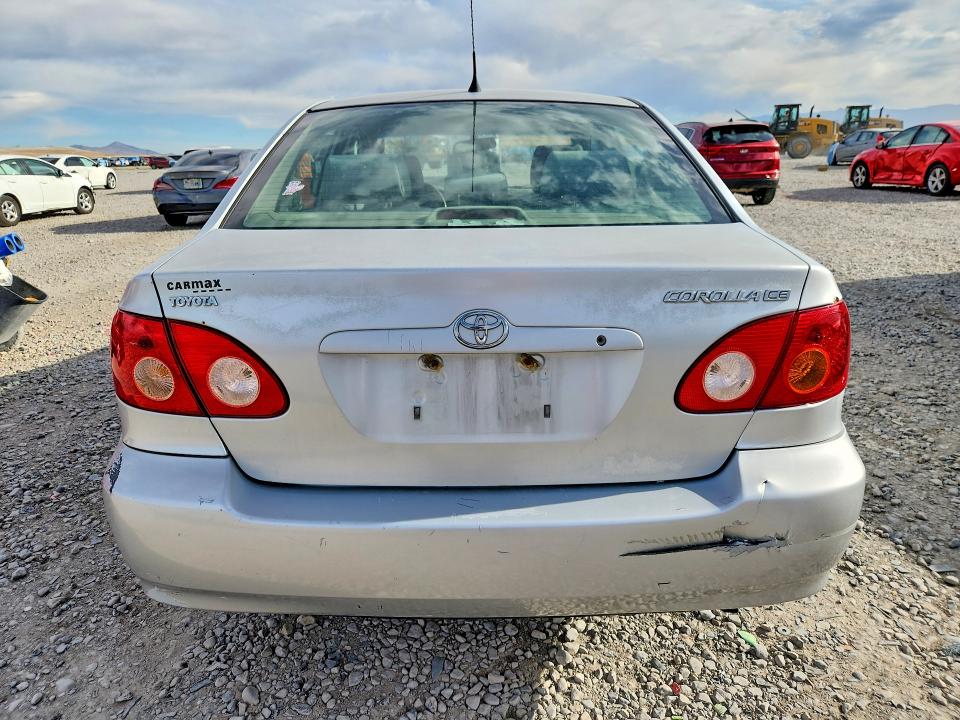 2007 Toyota Corolla VIN JTDBR32E170121557 COPART salvage auction — FRONT END, Ut - Salvage Certificate, sold $150 on 2026-07-24 (photo 6)