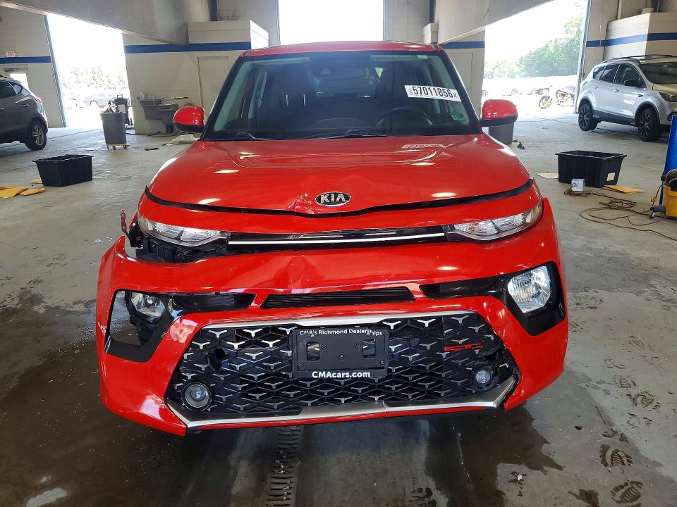 2021 Kia Soul VIN KNDJ63AU0M7739145 COPART salvage auction — FRONT END, Va - Cert Of Title - Salvage, sold $2,550 on 2026-07-24 (photo 5)