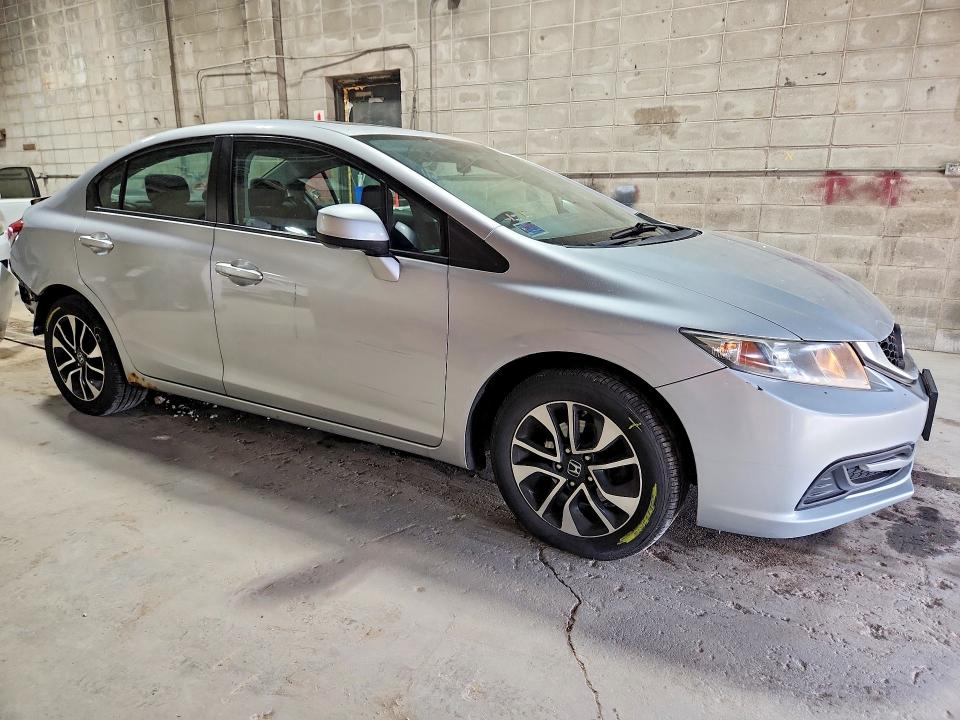 2013 Honda Civic VIN 19XFB2F82DE067998 COPART salvage auction — REAR END, Mn - Cert Of Title-Prior Salvage, sold $1,050 on 2026-07-09 (photo 4)