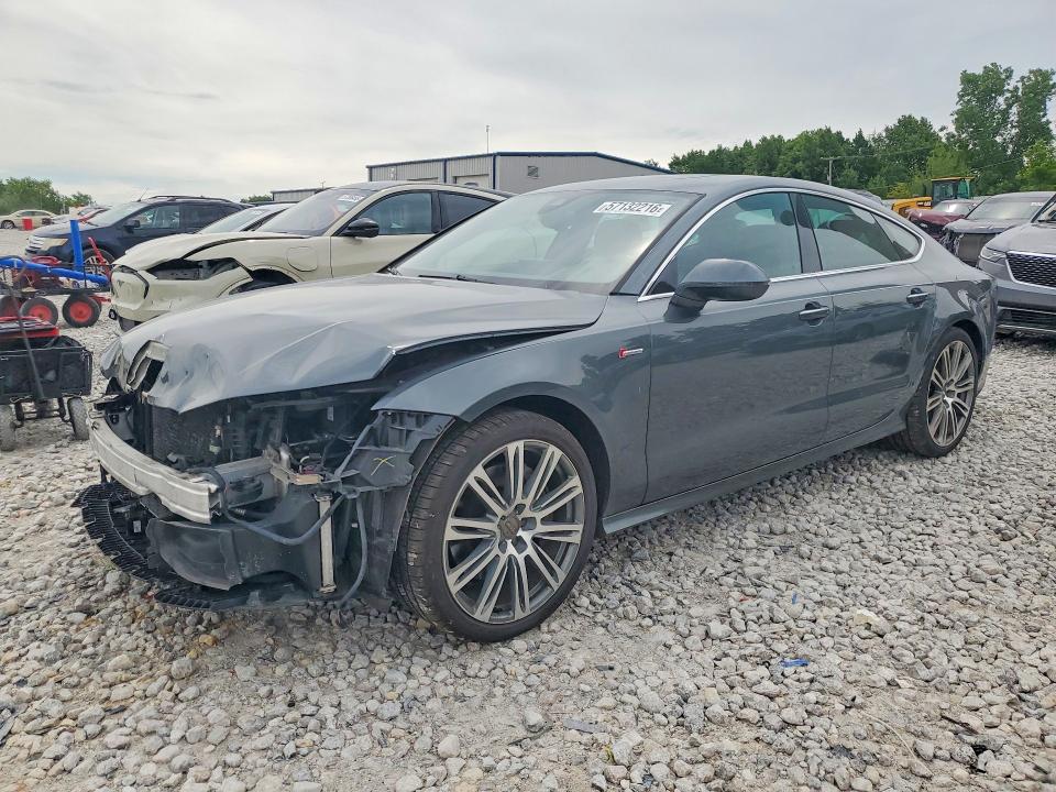2014 Audi A7 VIN WAU2GAFCXEN063545 — COPART salvage auction photo