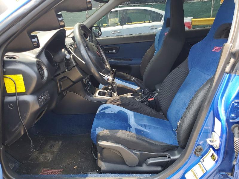 2006 Subaru Wrx VIN JF1GD70616L517689 COPART salvage auction — HAIL, CO - PUBLIC - SALVAGE TITLE, sold $7,700 on 2026-07-23 (photo 7)