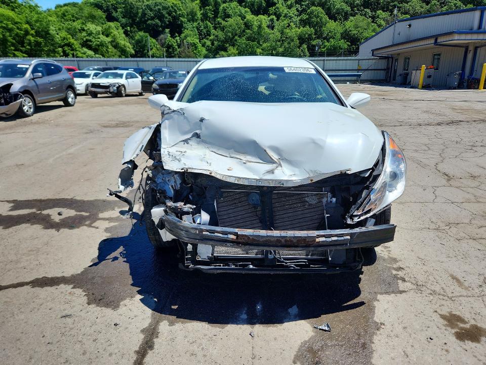 2013 Hyundai Sonata VIN 5NPEB4AC7DH658262 COPART salvage auction — FRONT END, PA - CERTIFICATE OF SALVAGE, sold $450 on 2026-07-02 (photo 5)