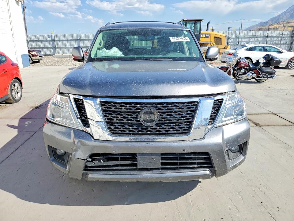 2019 Nissan VIN JN8AY2NC3K9586885 COPART salvage auction — FRONT END, Ut - Salvage Certificate, sold $6,000 on 2026-07-06 (photo 5)