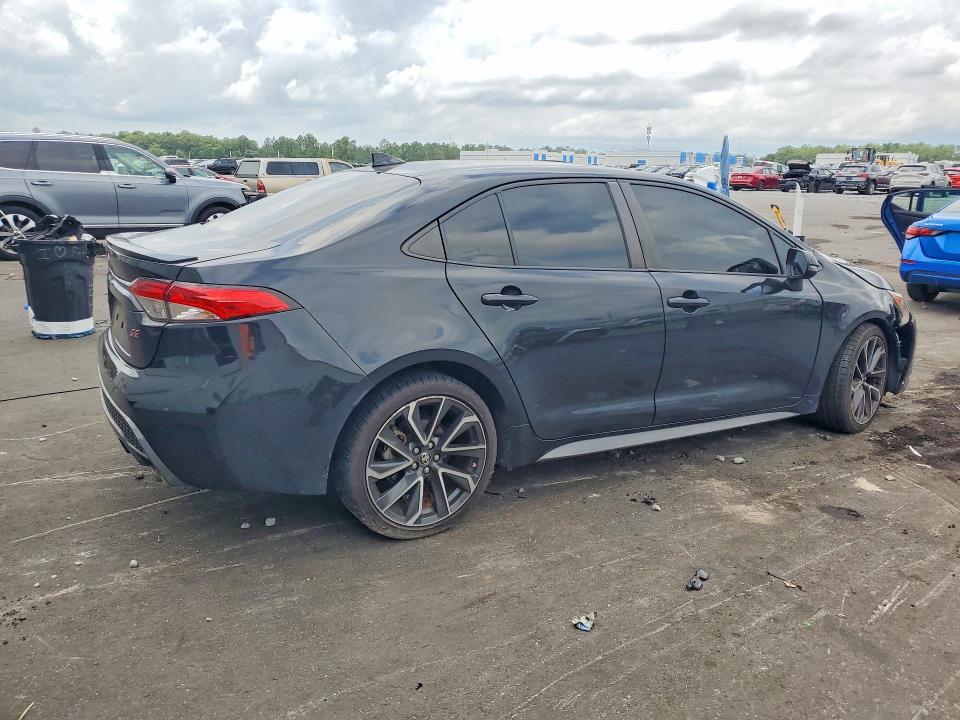 2022 Toyota Corolla VIN JTDS4MCE0NJ094104 COPART salvage auction — FRONT END, Fl - Certificate Of Destruction, sold $3,300 on 2026-07-27 (photo 3)
