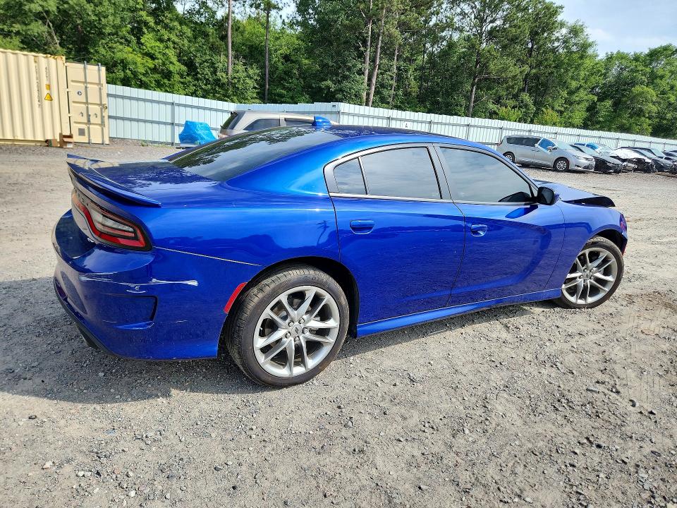 2022 Dodge Charger VIN 2C3CDXMG0NH150683 COPART salvage auction — FRONT END, GA - CERT OF TITLE-SALVAGE, sold $7,100 on 2026-07-28 (photo 3)