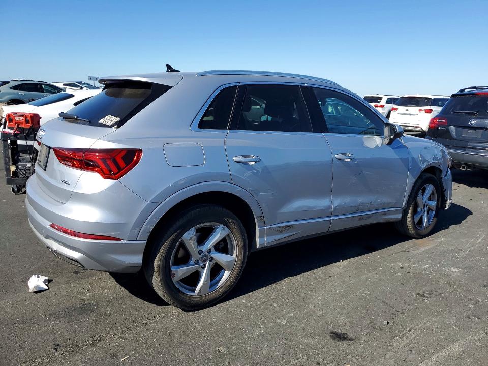 2019 Audi Q3 VIN WA1AECF34K1077356 COPART salvage auction — SIDE, CA - SALVAGE CERTIFICATE, sold $5,800 on 2026-07-15 (photo 3)