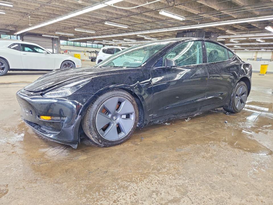 2023 Tesla Model 3 VIN 5YJ3E1EA5PF450986 COPART salvage auction — FRONT END, Il - Salvage Certificate, sold $1,800 on 2026-07-20 (photo 1)