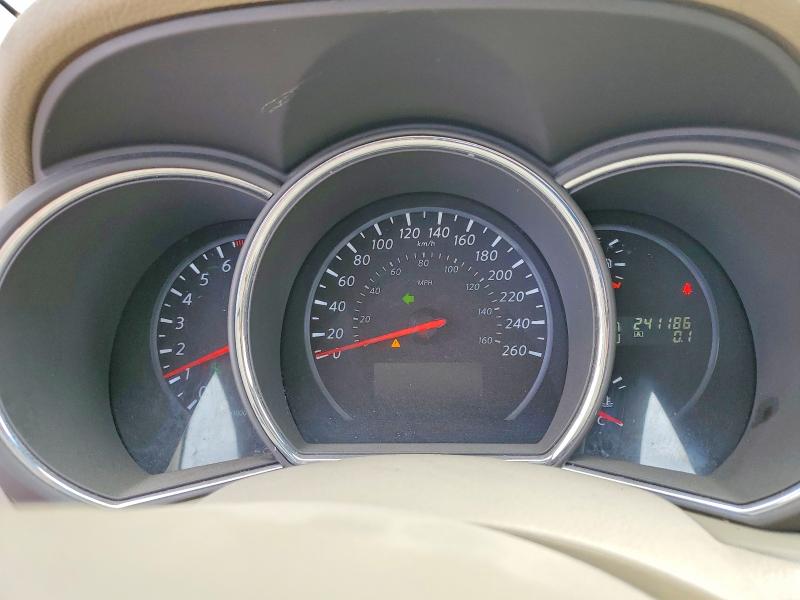 2014 Nissan Murano VIN JN8AZ1MW7EW505363 COPART salvage auction — HAIL, Ab - Bos - Active, sold $1,350 on 2026-07-03 (photo 9)