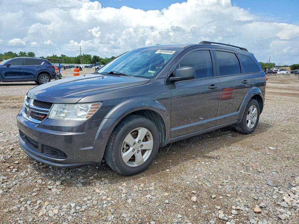 2016 Dodge Journey VIN 3C4PDCAB4GT132454 COPART salvage auction — SIDE, Tx - Salvage Vehicle Title, sold $1,600 on 2026-07-09 (photo 1)
