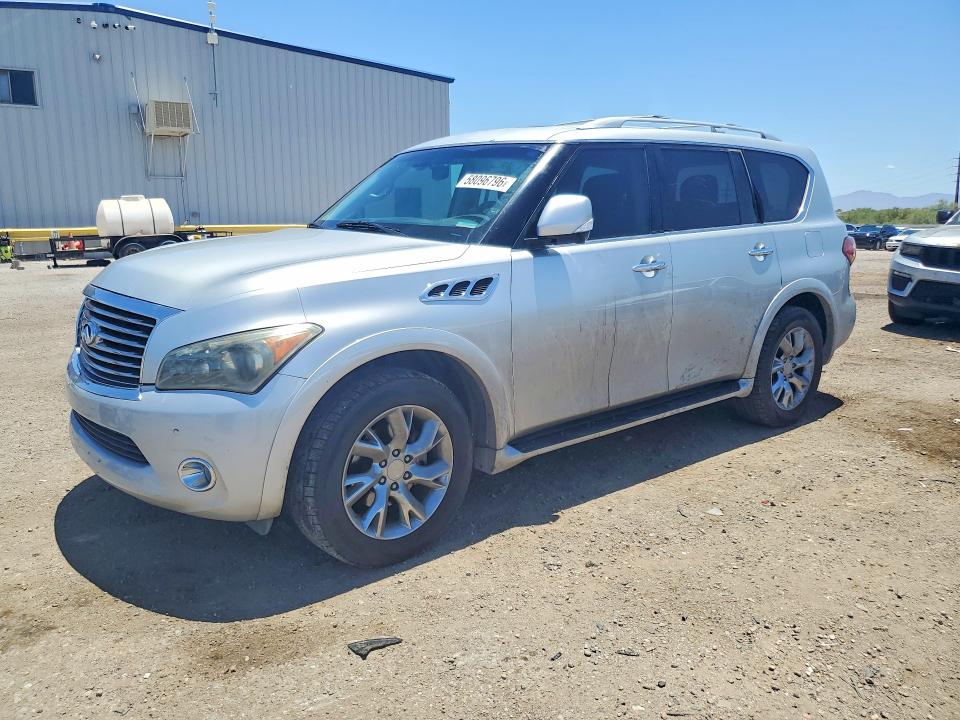 2012 Infiniti VIN JN8AZ2ND2C9715285 COPART salvage auction — FRONT END, Az - Cert Of Title - Salvage, sold $225 on 2026-07-24 (photo 1)