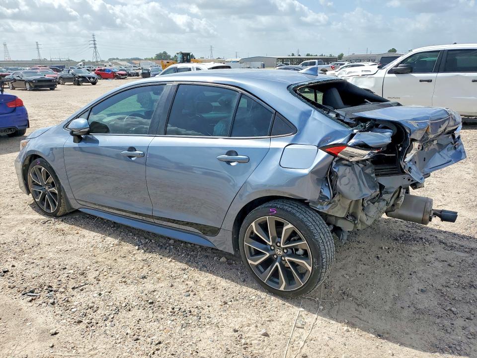 2022 Toyota VIN 5YFS4MCEXNP118873 COPART salvage auction — REAR END, TX - SALVAGE VEHICLE TITLE, sold $4,200 on 2026-07-31 (photo 2)