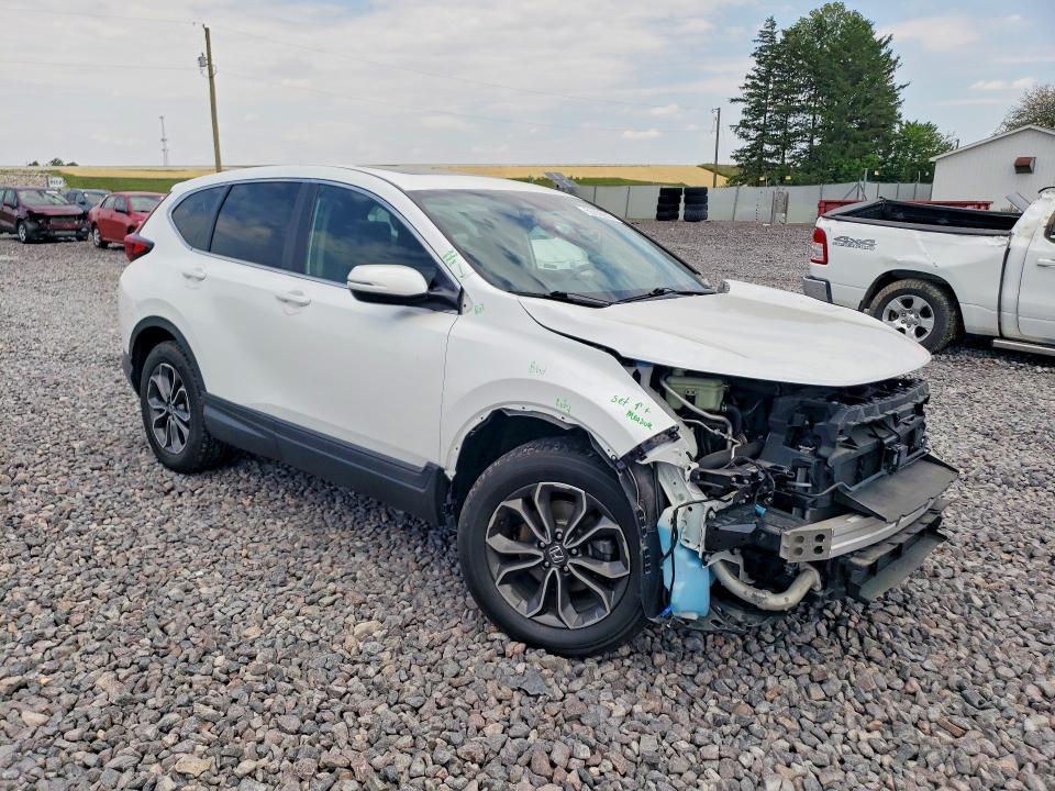 2021 Honda Cr-v VIN 7FARW2H83ME013445 COPART salvage auction — FRONT END, In - Cert Of Title-Salvage Title, sold $12,400 on 2026-07-07 (photo 4)