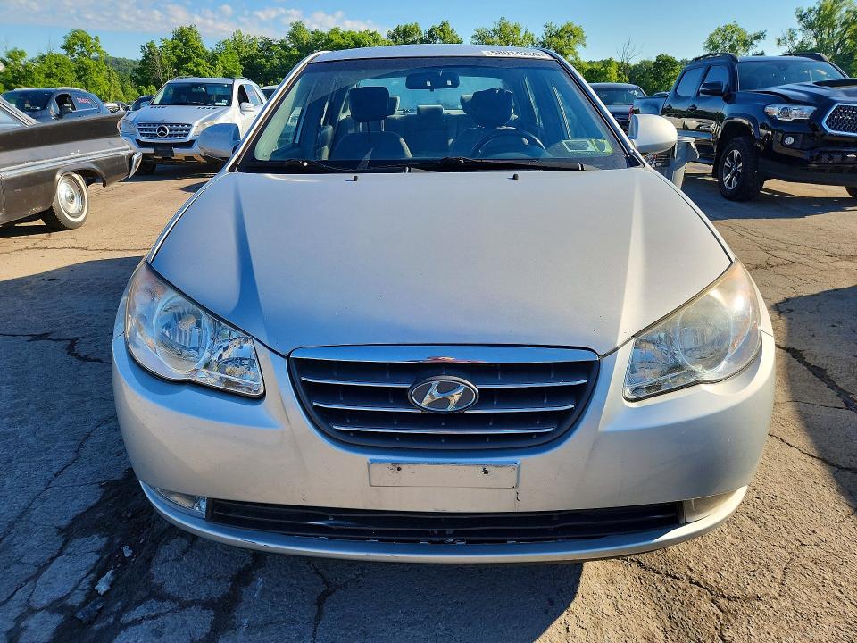 2007 Hyundai Elantra VIN KMHDU46D27U130013 COPART salvage auction — REAR END, Ny - Mv-907A Salvage Certificate, sold $900 on 2026-07-09 (photo 5)