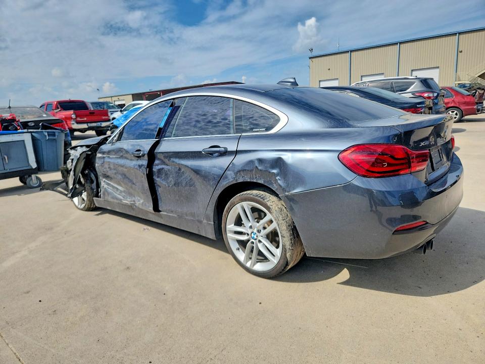 2019 BMW 4er VIN WBA4J3C58KBL08285 COPART salvage auction — FRONT END, Tx - Salvage Vehicle Title, sold $450 on 2026-07-23 (photo 2)