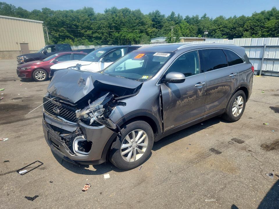 2016 Kia Sorento VIN 5XYPGDA52GG078585 COPART salvage auction — FRONT END, Salvage Title, sold $2,150 on 2026-07-14 (photo 1)