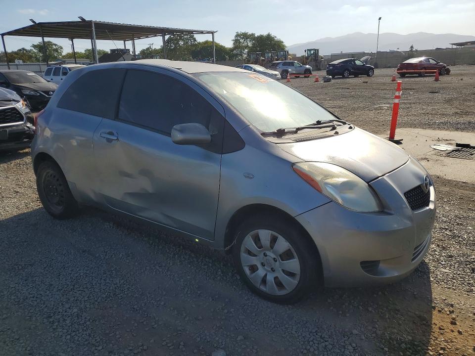 2008 Toyota Yaris VIN JTDJT923185209835 COPART salvage auction — SIDE, Ca - Dis/Dlr/Exp Only Clean Title, sold $425 on 2026-07-10 (photo 4)