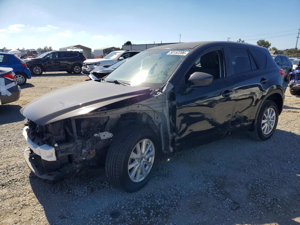 2013 Mazda Cx-5 VIN JM3KE2CE1D0102014 COPART salvage auction — FRONT END, Ca - Salvage Certificate, sold $2,600 on 2026-07-21 (photo 1)